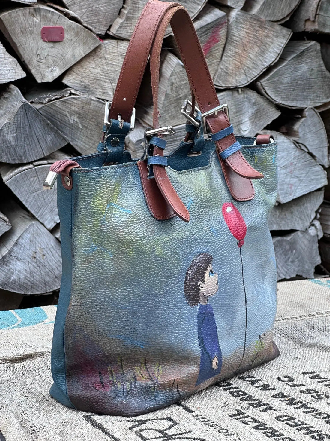 Ręcznie malowane torebki – sztuka, którą nosisz na ramieniu - karenlike.com 