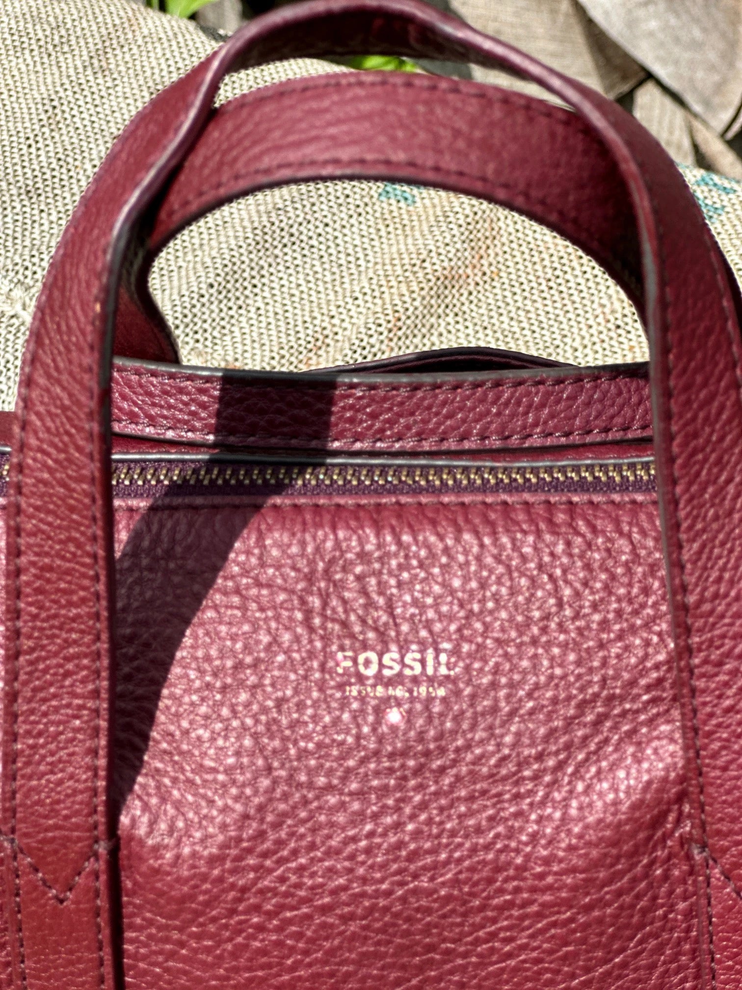 Torebka Fossil – do ręki lub na ramię | stan idealny | 100% skóra naturalna