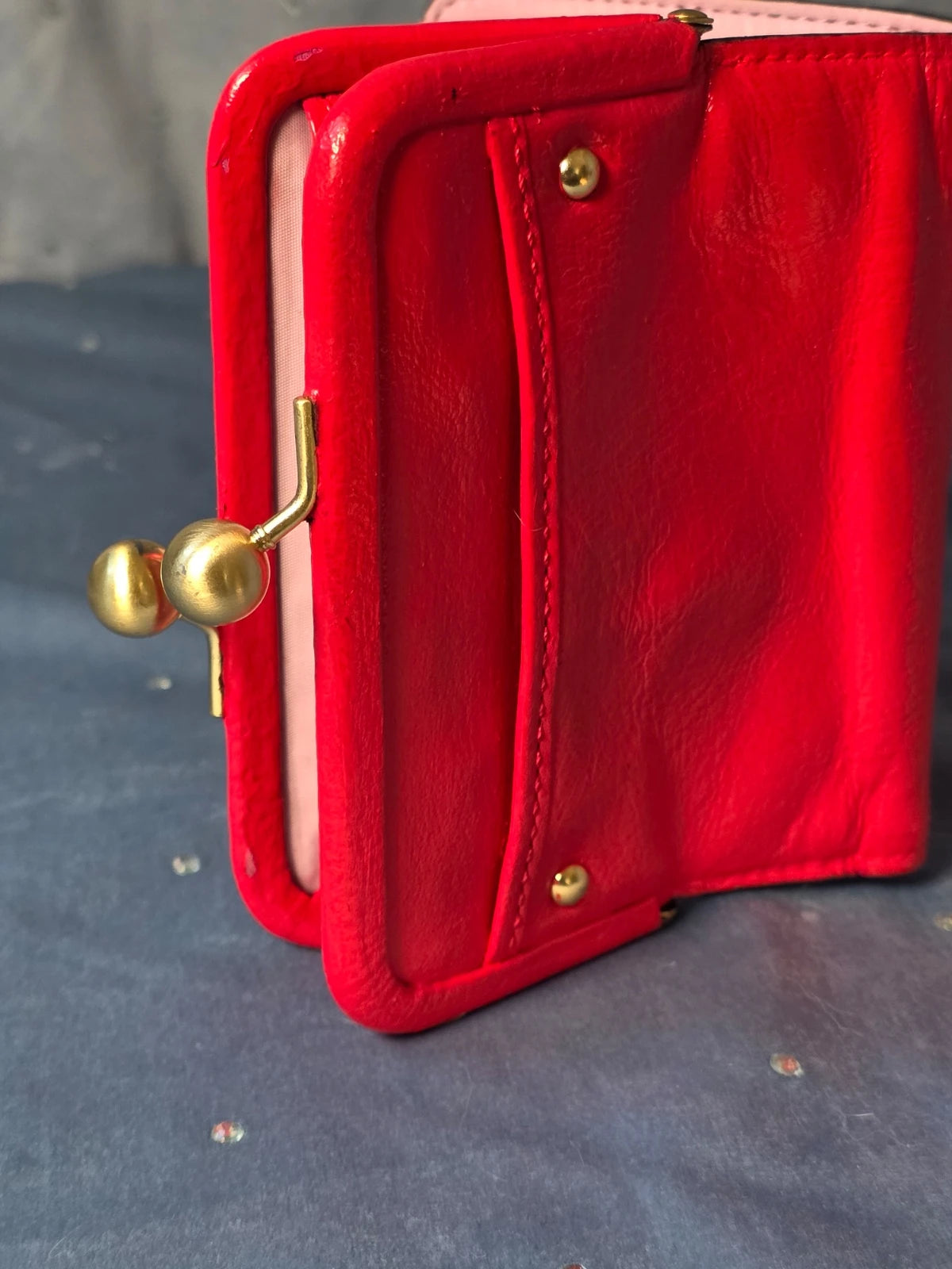 Portfel Coach Skórzany 100% Oryginał – Stan Idealny Po Renowacji Koloru | Vintage Premium