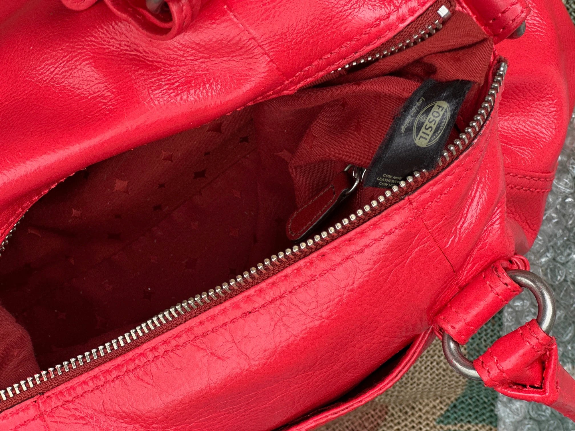 Fossil – Torba po Renowacji Truskawkowego Koloru