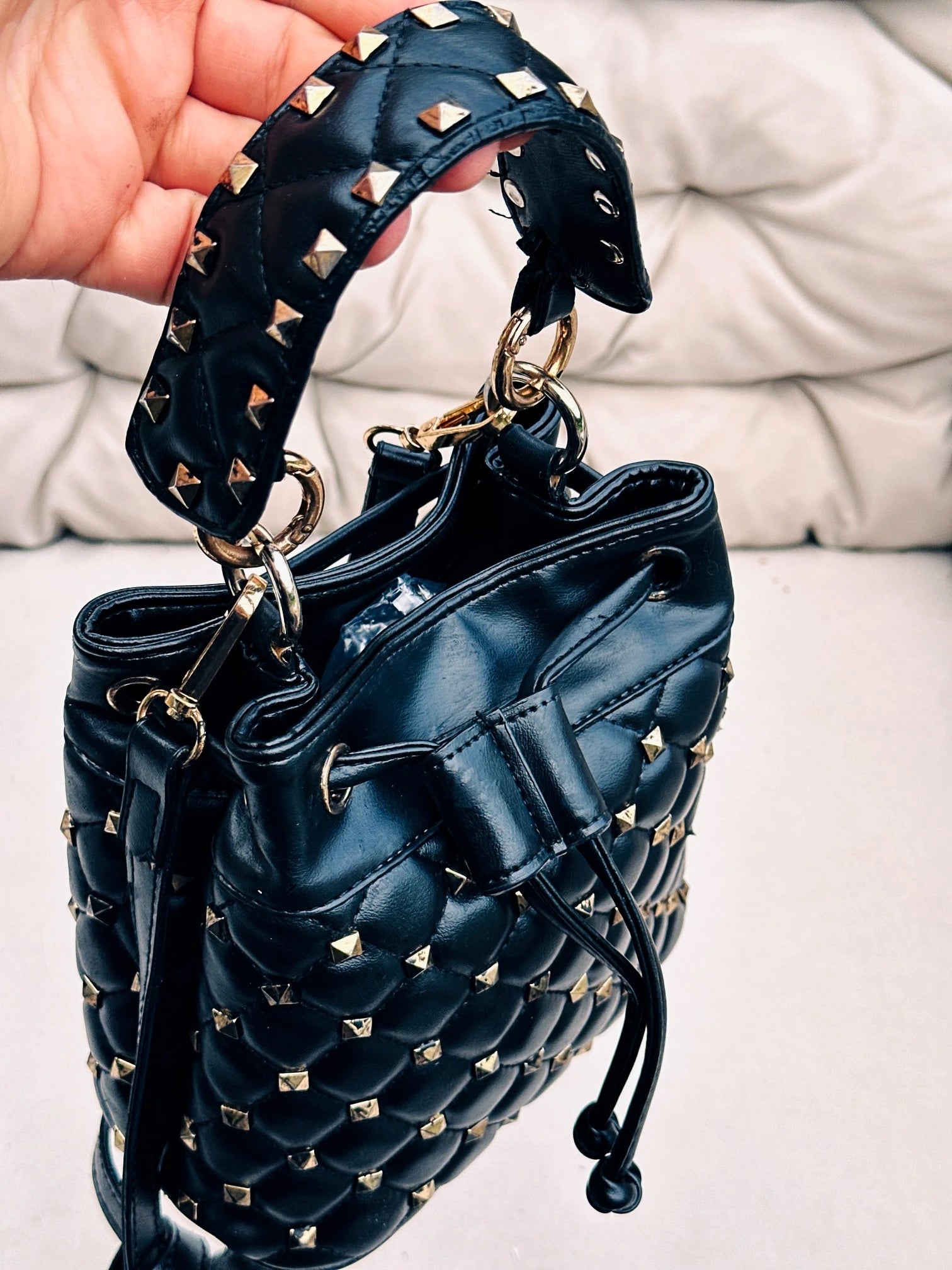 Przepiękna Klasyczna Torebka Valentino Garavani Stan Idealny Po Renowacji Koloru