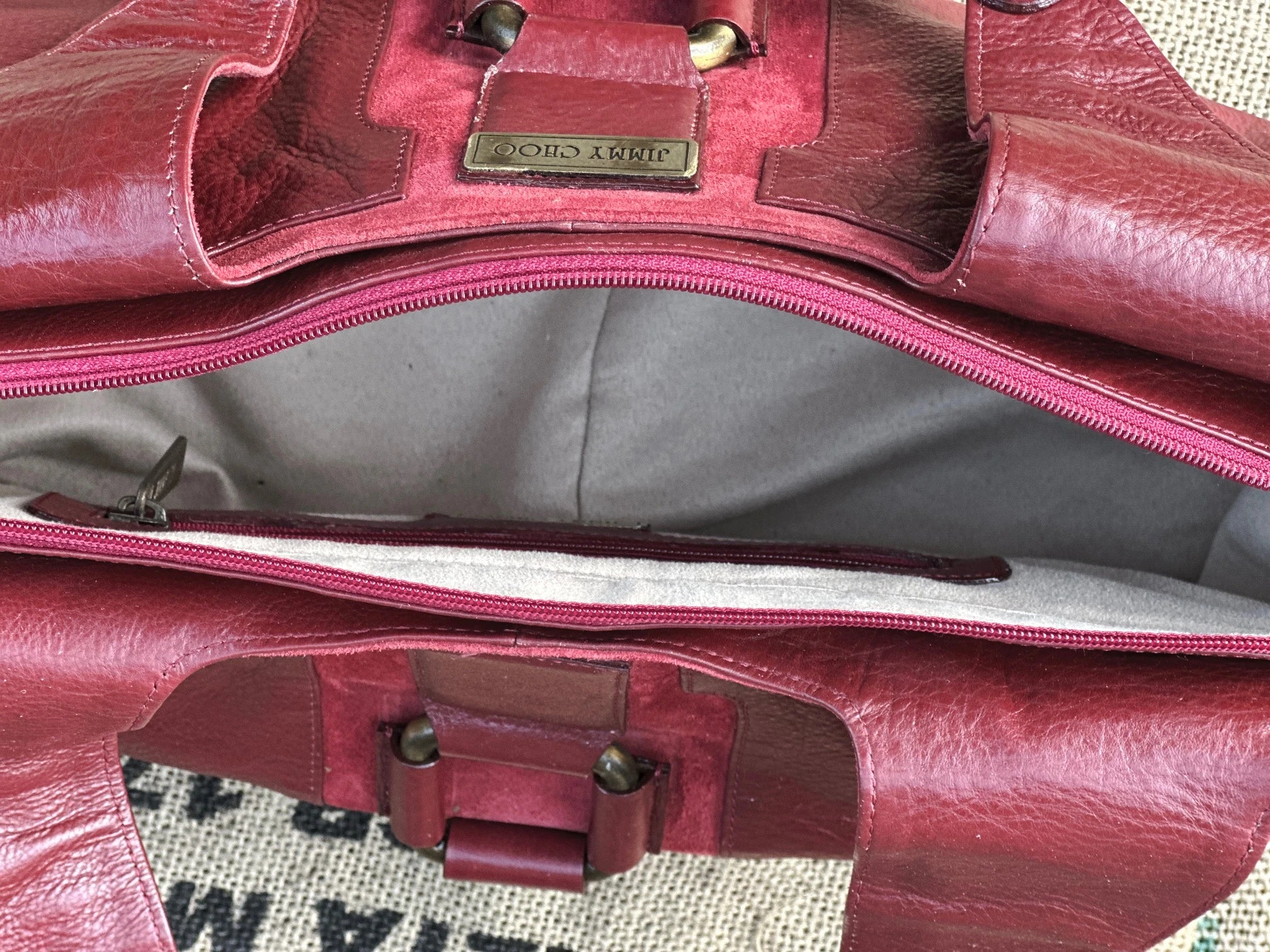 Jimmy Choo Vintage Torba Do Ręki lata 2000 Stan Idealny