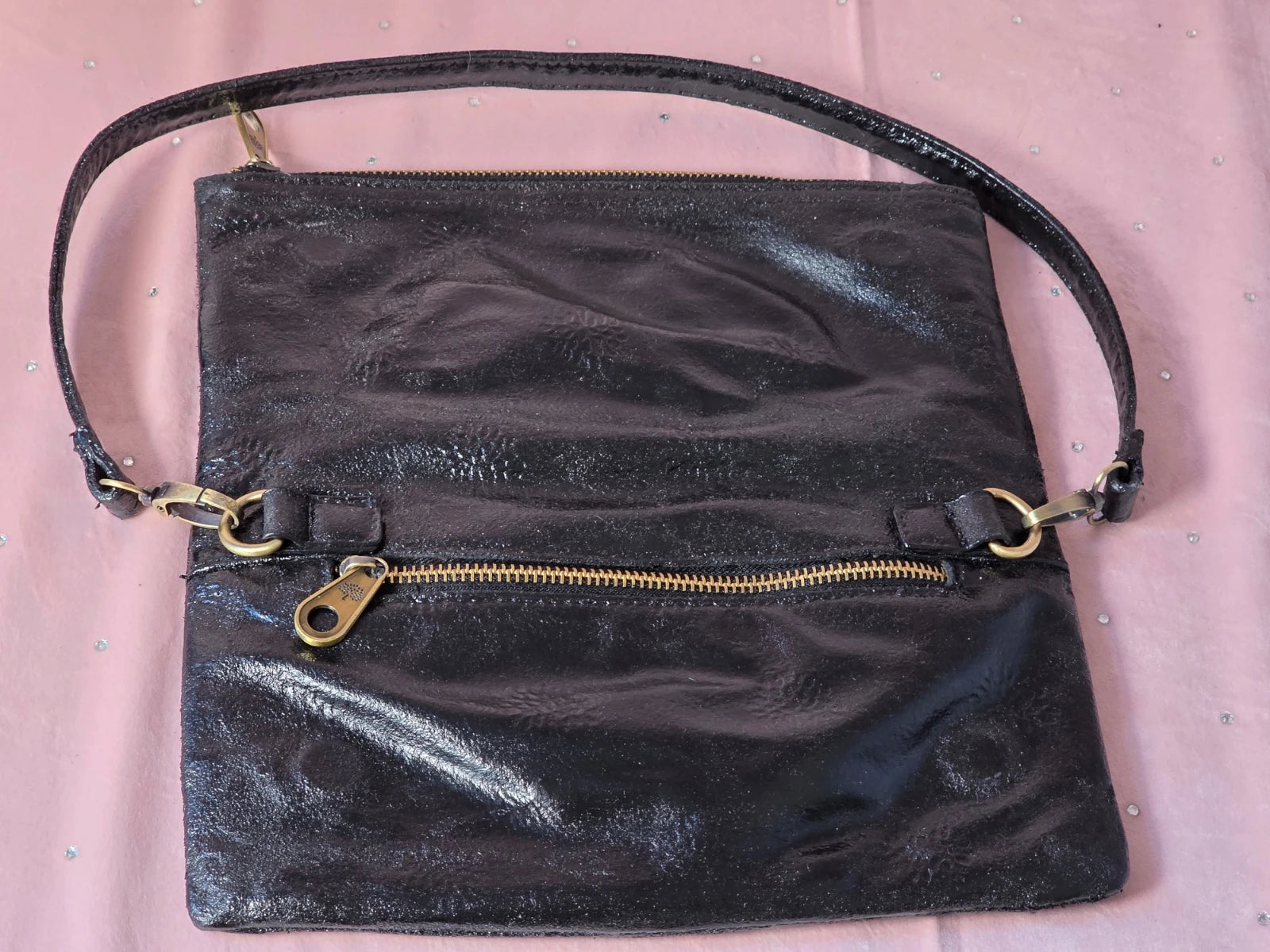 Kopertówka / Portfel Mulberry Vintage Skórzany 100% Oryginał – Stan Idealny Po Renowacji Koloru