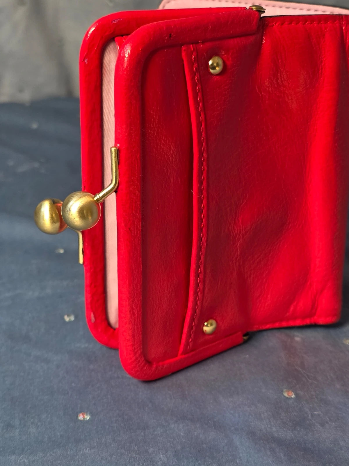 Portfel Coach Skórzany 100% Oryginał – Stan Idealny Po Renowacji Koloru | Vintage Premium