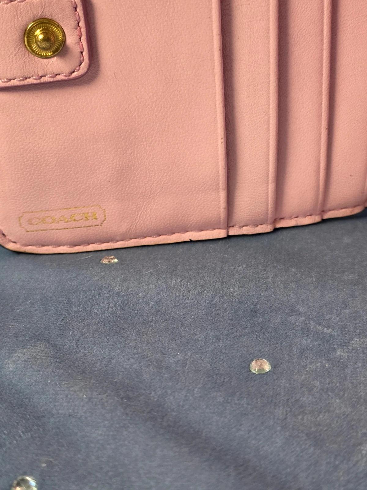 Portfel Coach Skórzany 100% Oryginał – Stan Idealny Po Renowacji Koloru | Vintage Premium