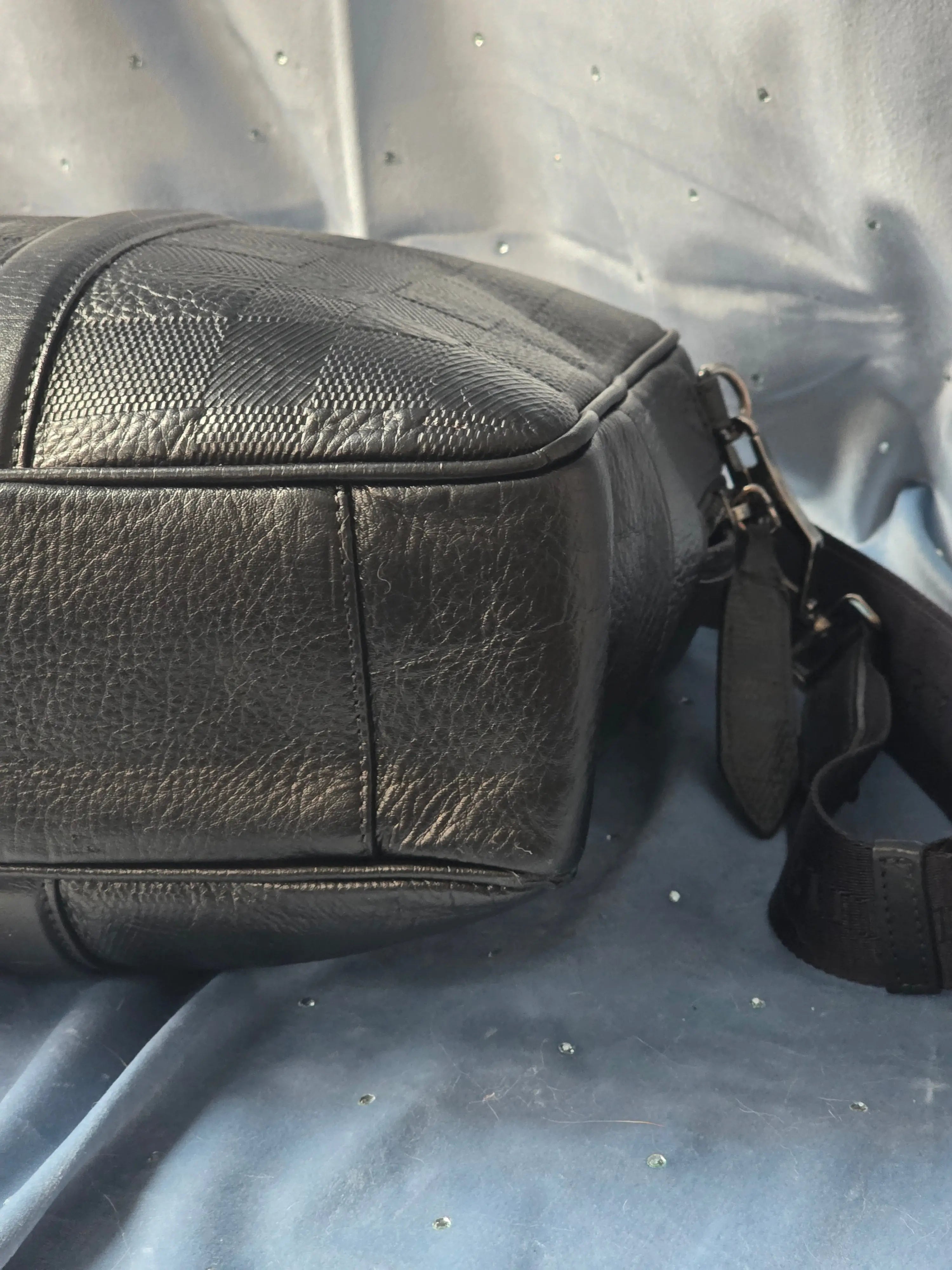 Burberry Grain Check Maxwell Briefcase Burberry