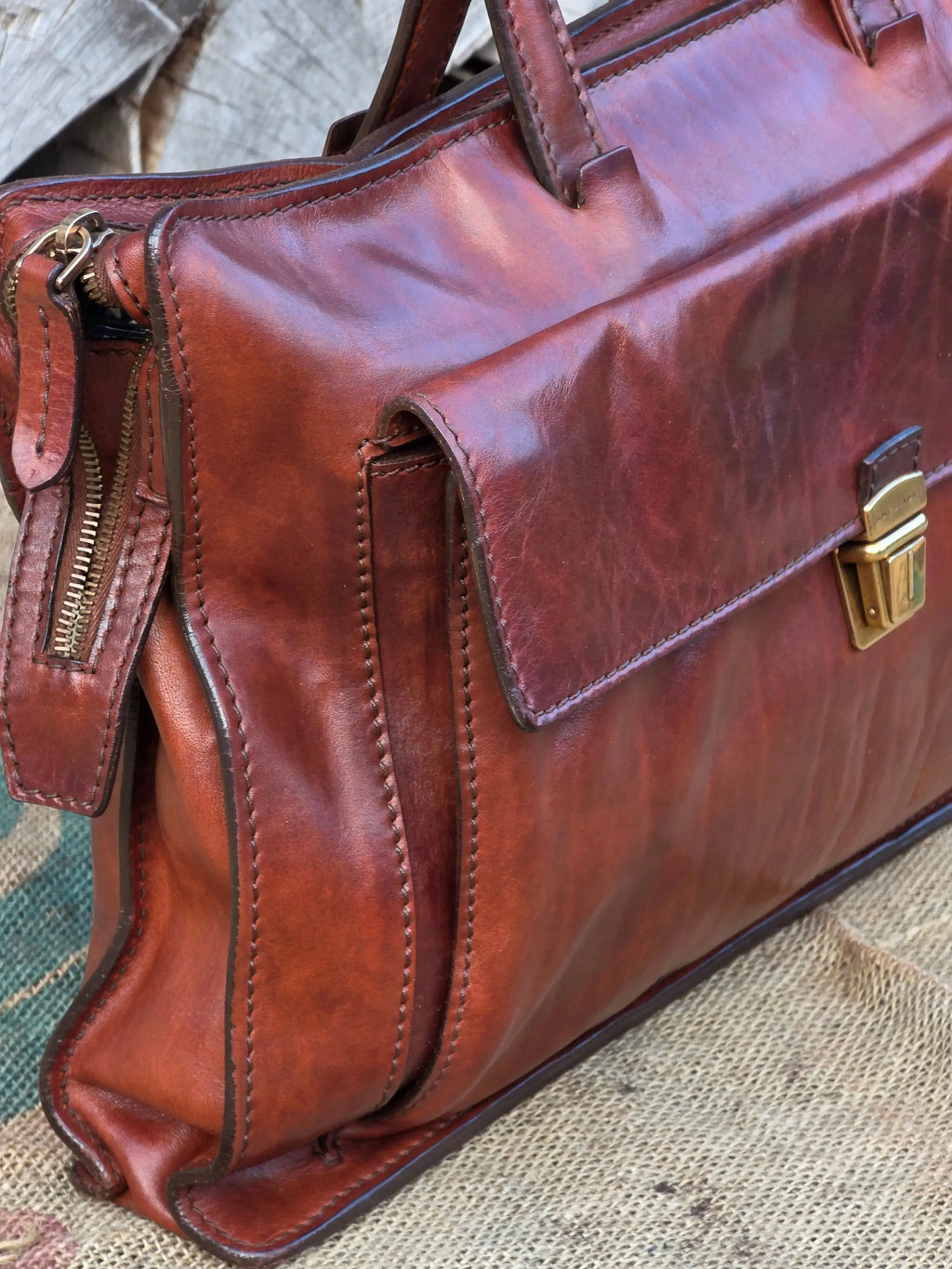 Aktówka The Bridge karenlike vintage bags