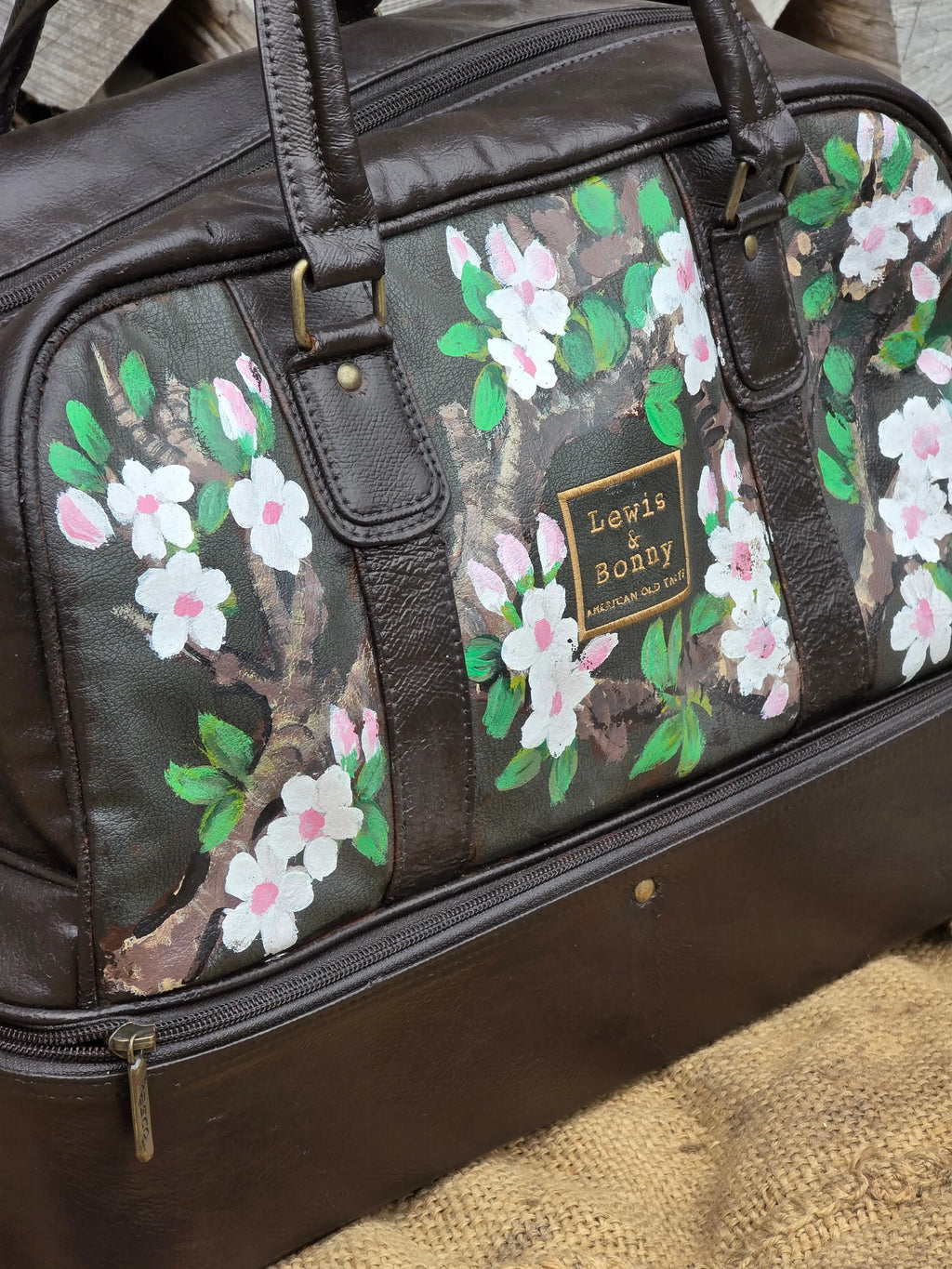 Torba Weekender Ręcznie Malowana Hand Made