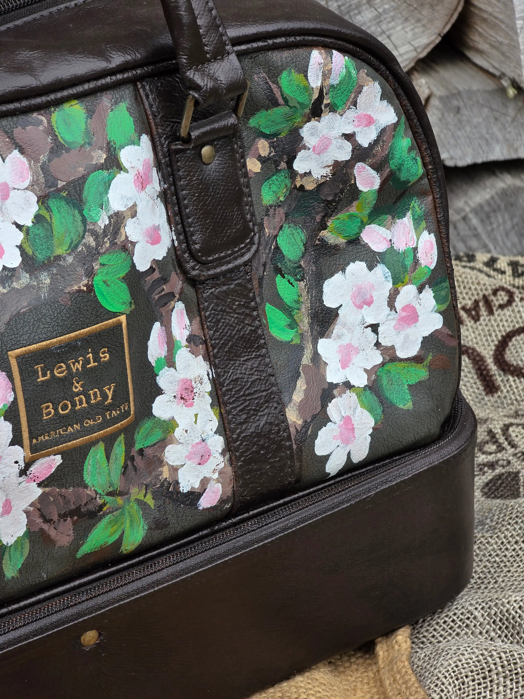 Torba Weekender Ręcznie Malowana Hand Made