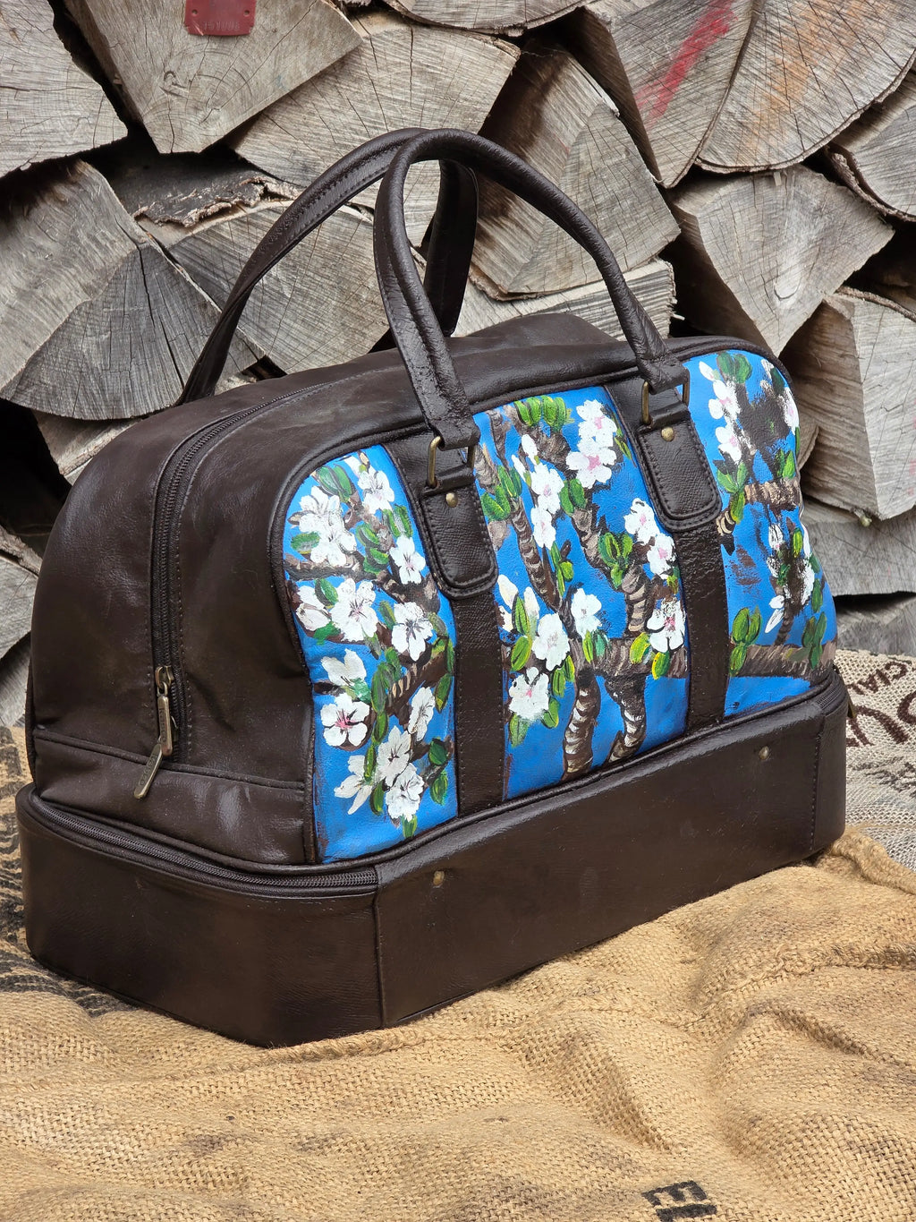 Torba Weekender Ręcznie Malowana Hand Made