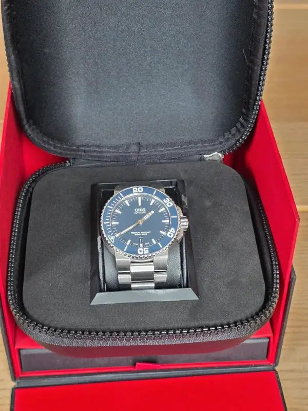 Zegarek ORIS AQUIS Automatic | Stan Idealny | Po Serwisie | Full Set 2013 karenlike vintage bags