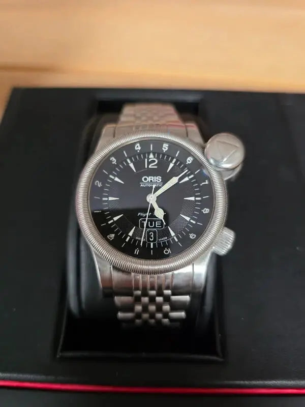 Oris Flight Timer Day Date | Pełny Zestaw (Full Set) | Super Stan, Po Przeglądzie karenlike vintage bags