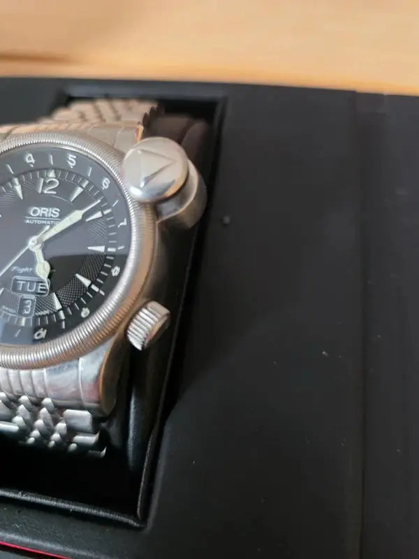 Oris Flight Timer Day Date | Pełny Zestaw (Full Set) | Super Stan, Po Przeglądzie karenlike vintage bags