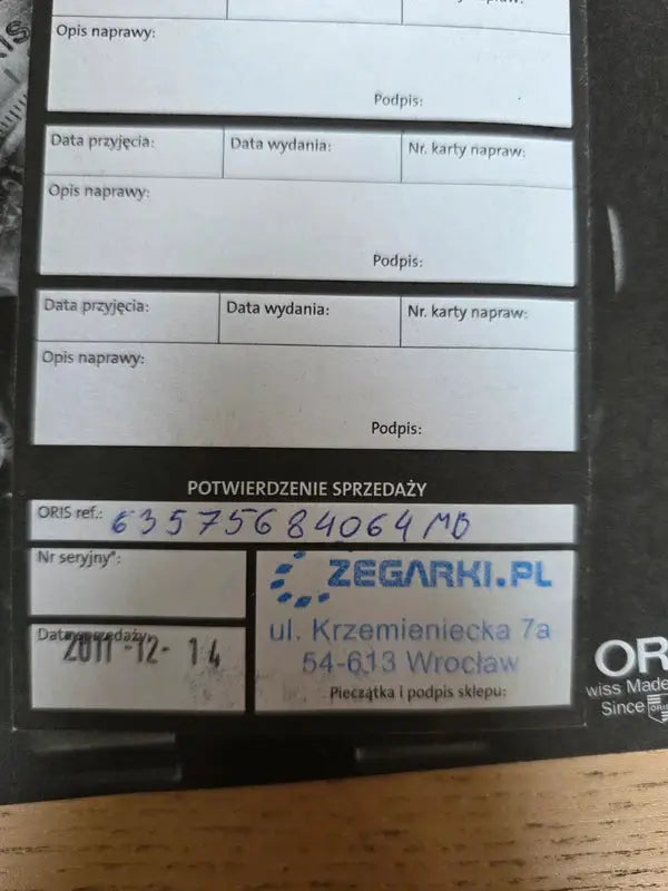 Oris Flight Timer Day Date | Pełny Zestaw (Full Set) | Super Stan, Po Przeglądzie karenlike vintage bags