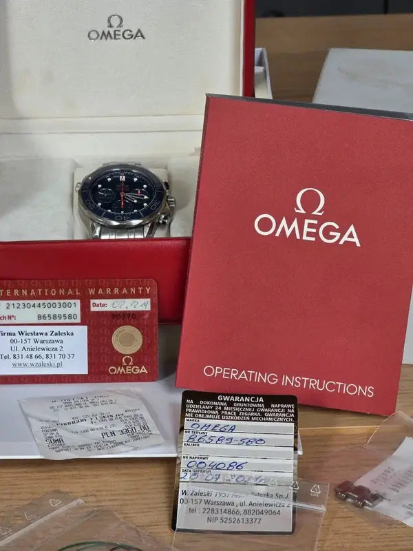 Omega Seamaster Diver 300 M Chrono Polska Dystrybucja Omega Watches