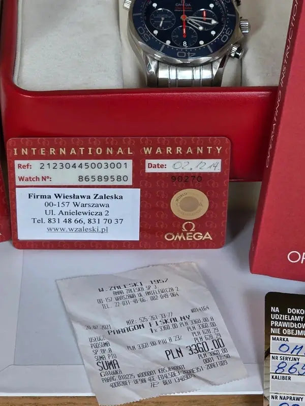 Omega Seamaster Diver 300 M Chrono Polska Dystrybucja Omega Watches