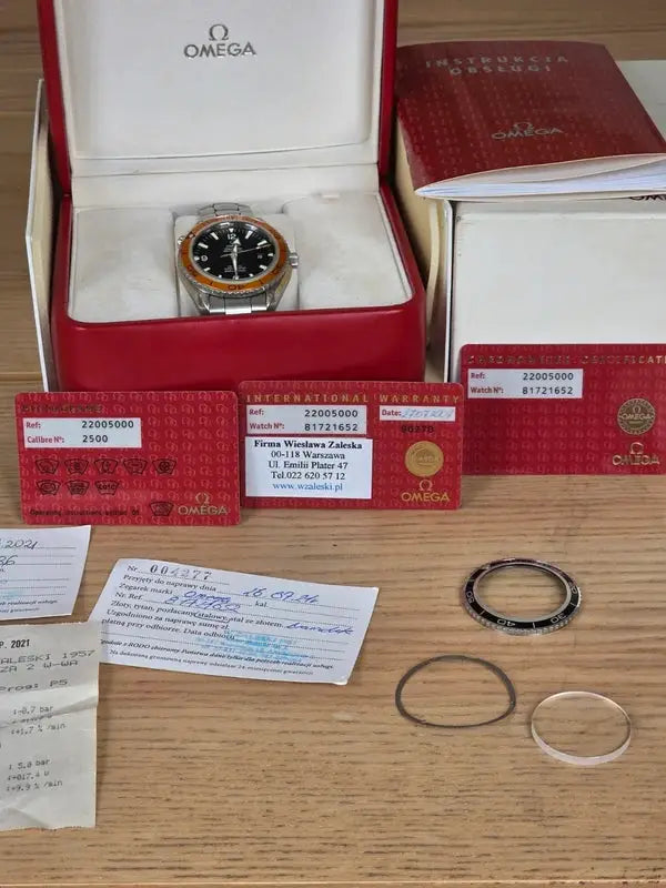 Omega Planet Ocean 45.5 Polska Dystrybucja Omega Watches