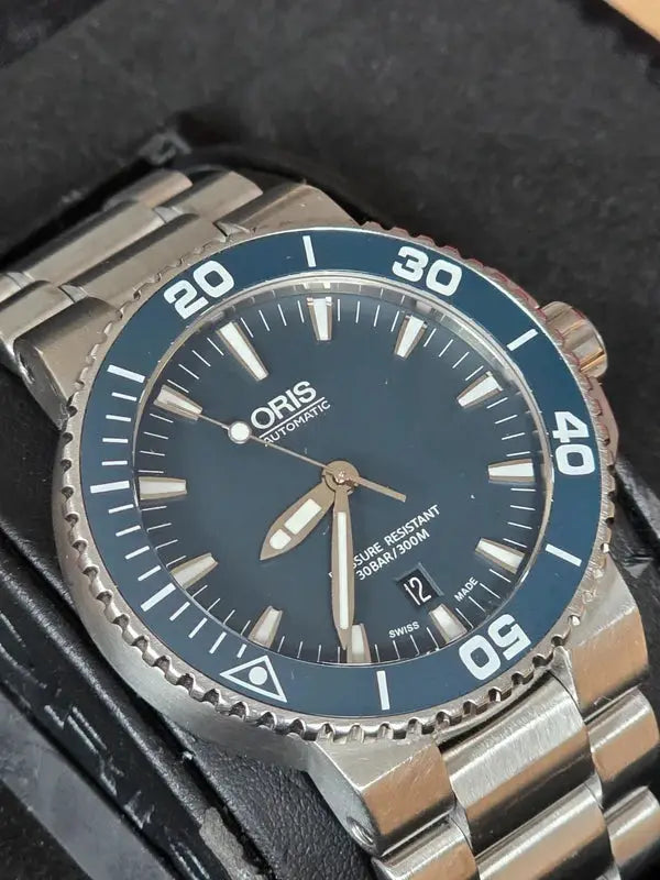 Zegarek ORIS AQUIS Automatic | Stan Idealny | Po Serwisie | Full Set 2013 karenlike vintage bags