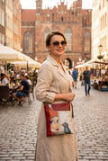 Torebka Listonoszka Ręcznie Malowana Hand Made
