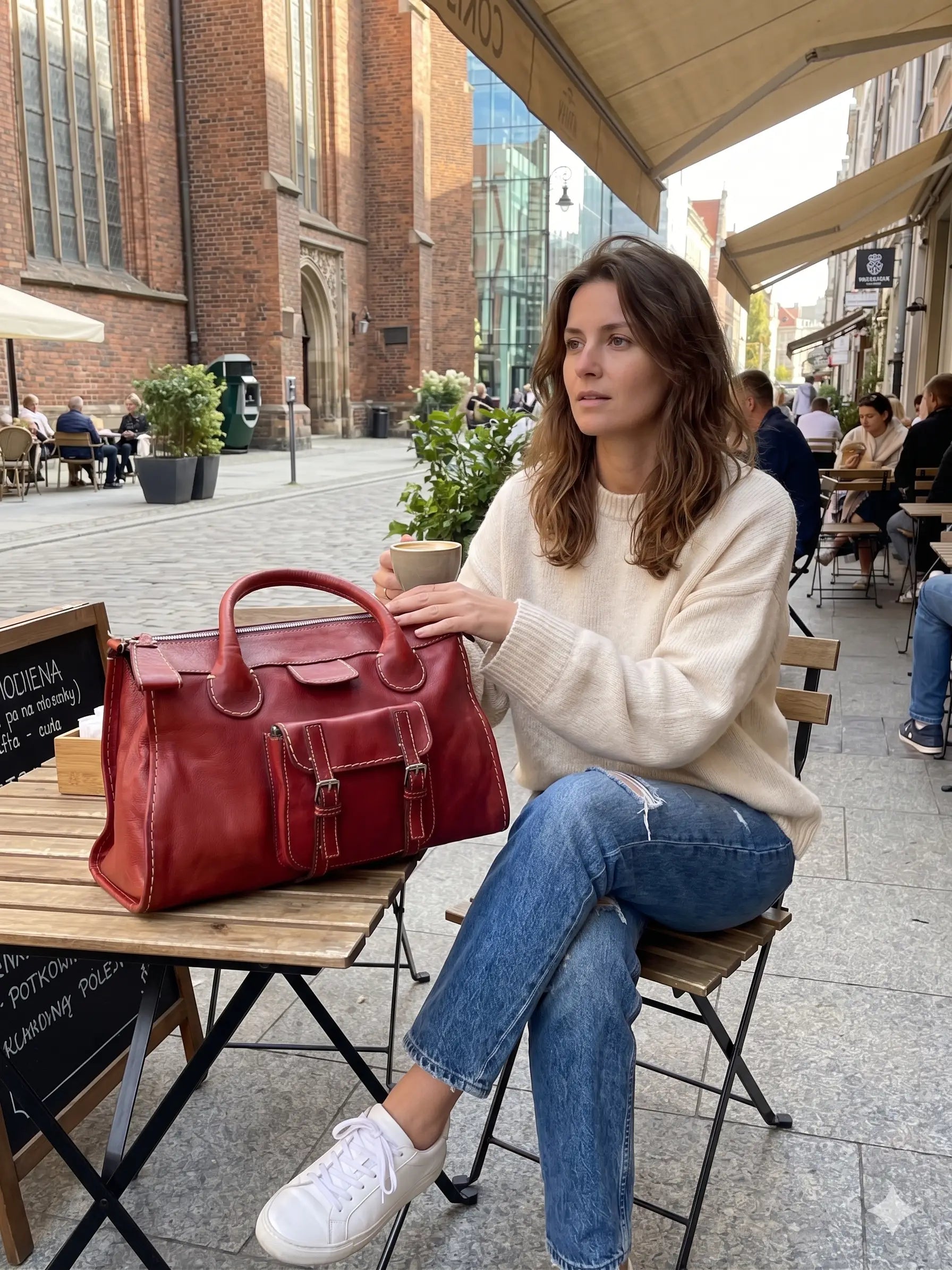 Chloé Edith – XXL duża klasyczna torba | stan idealny Chloe