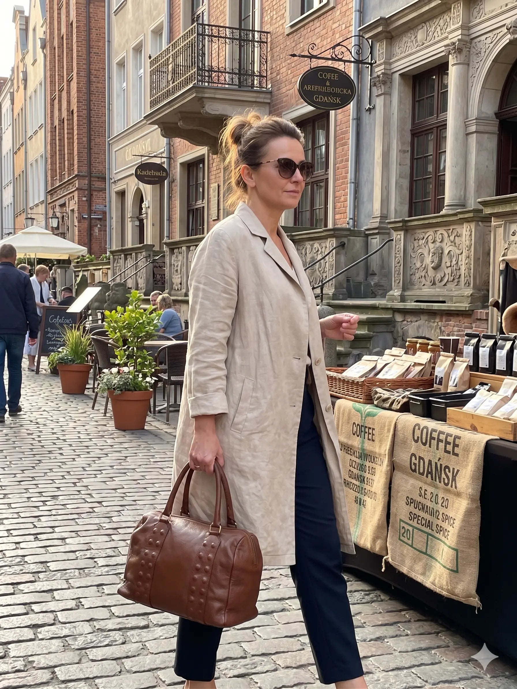 Torba Salamander – stan idealny | 100% skóra naturalna | Autentyczna Salamander