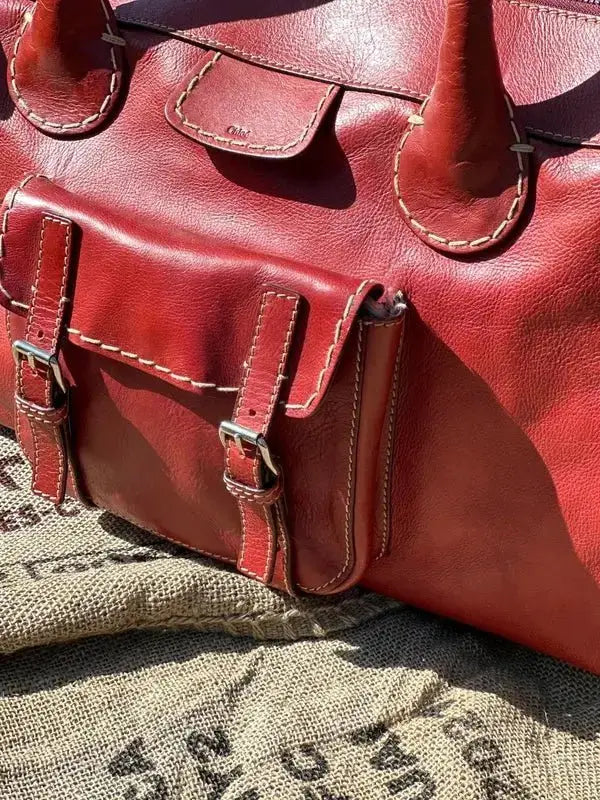 Chloé Edith – XXL duża klasyczna torba | stan idealny - karenlike.com