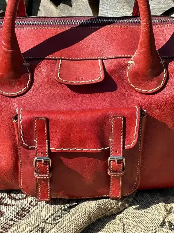 Chloé Edith – XXL duża klasyczna torba | stan idealny - karenlike.com