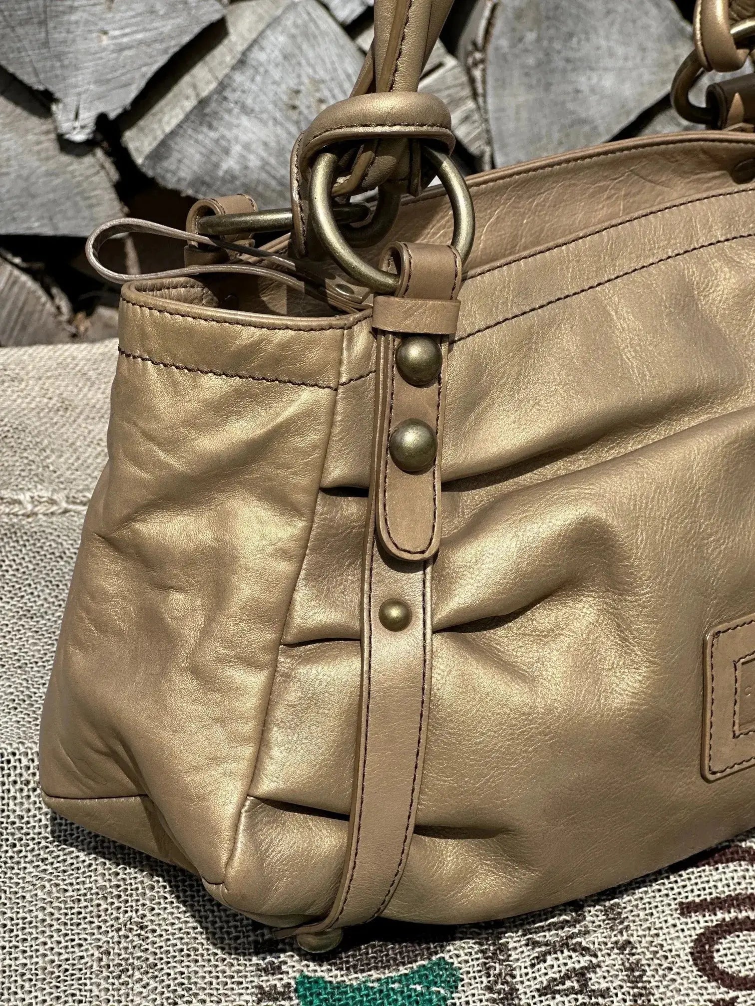 Coccinelle – torebka do ręki | stan idealny | 100% skóra naturalna - karenlike.com