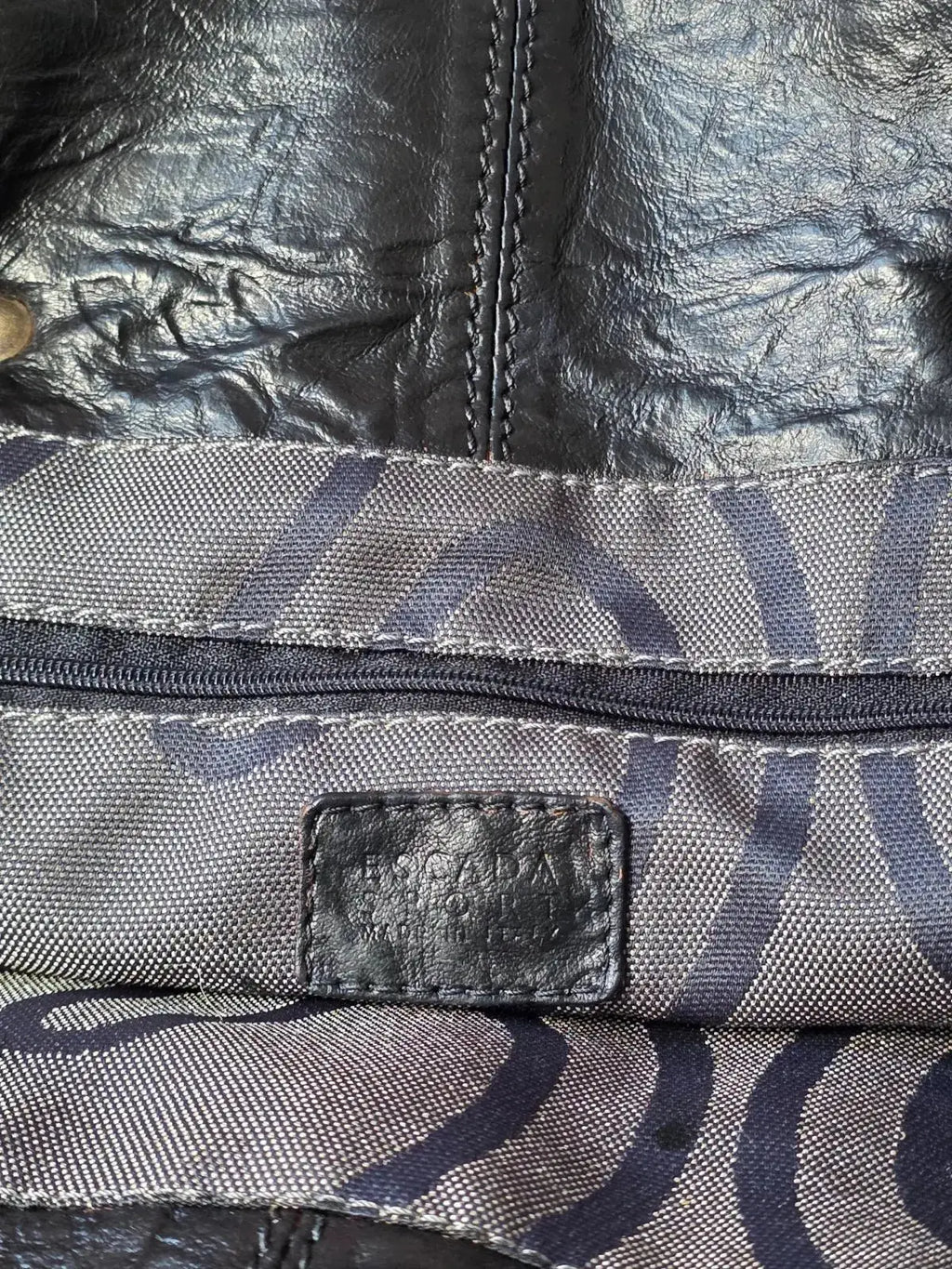 Duża Szoperka Escada XXL Vintage Skórzana 100% Oryginał – Stan Idealny Po Renowacji Koloru - karenlike.com