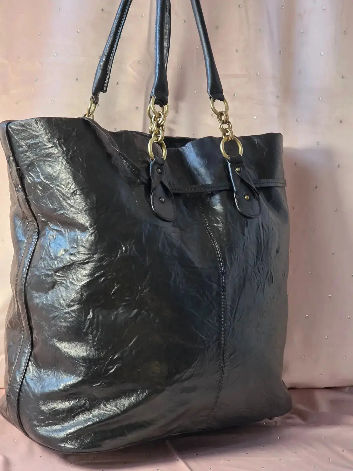 Duża Szoperka Escada XXL Vintage Skórzana 100% Oryginał – Stan Idealny Po Renowacji Koloru - karenlike.com
