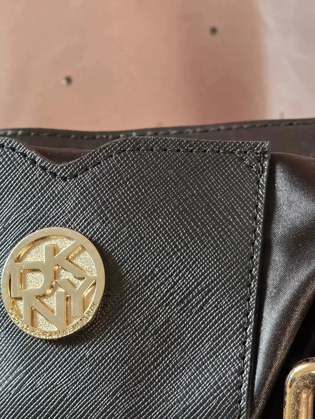 Duża Torba DKNY Vintage Skórzana 100% Oryginał – Stan Idealny Po Renowacji Koloru - karenlike.com
