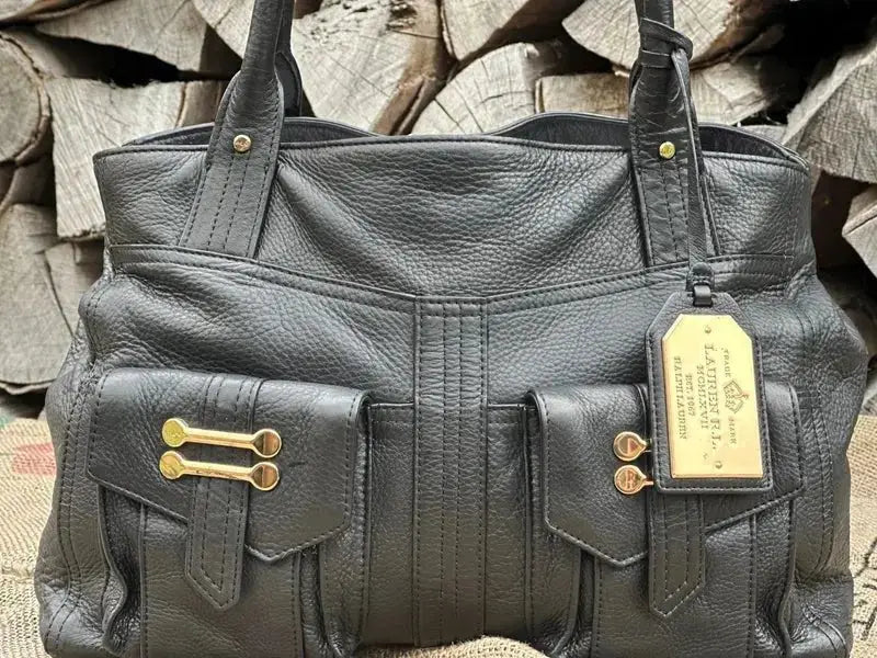 Duża Torba Ralph Lauren Vintage Po Renowacji Koloru - karenlike.com