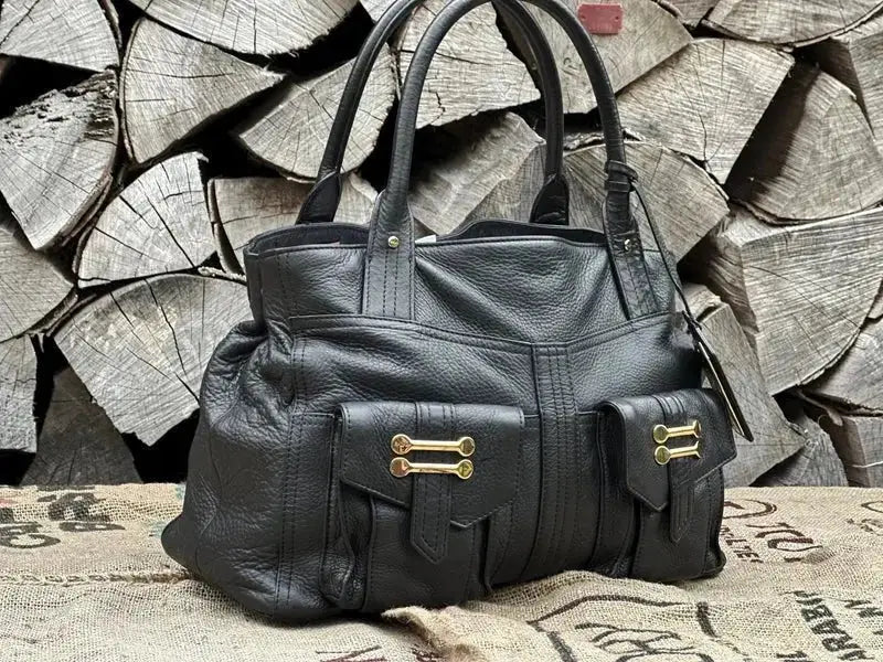 Duża Torba Ralph Lauren Vintage Po Renowacji Koloru - karenlike.com