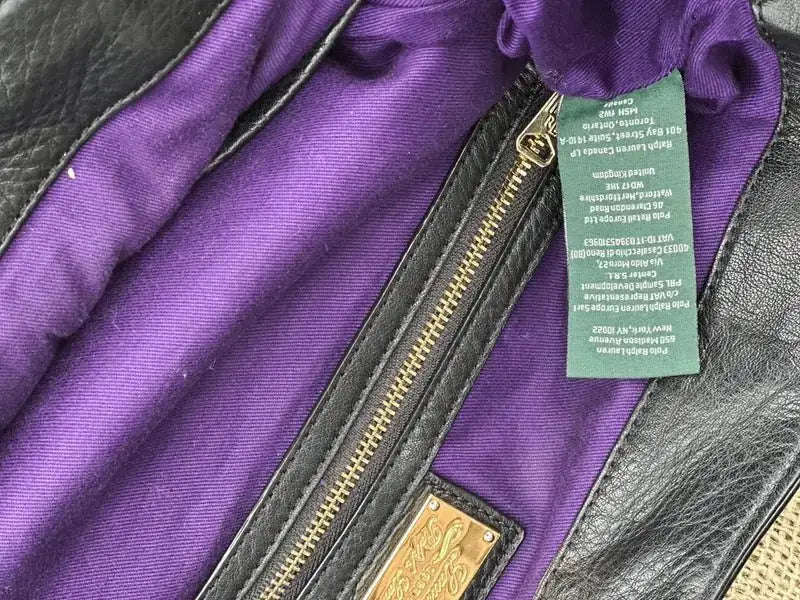 Duża Torba Ralph Lauren Vintage Po Renowacji Koloru - karenlike.com