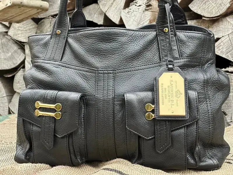 Duża Torba Ralph Lauren Vintage Po Renowacji Koloru - karenlike.com