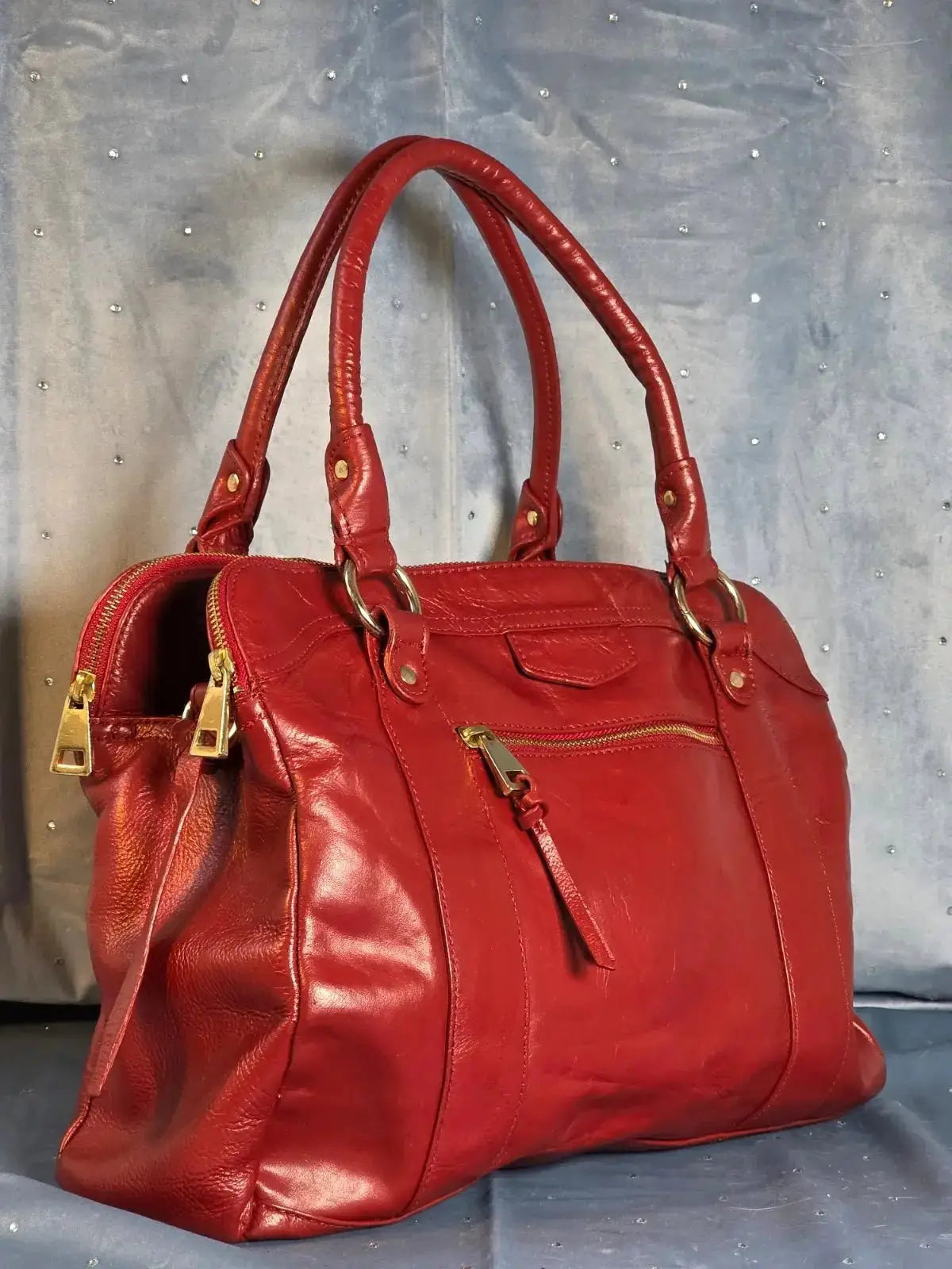 Duża Torebka CLARKS do Ręki – Skóra Naturalna | Stan Idealny po Profesjonalnej Renowacji Koloru - karenlike.com