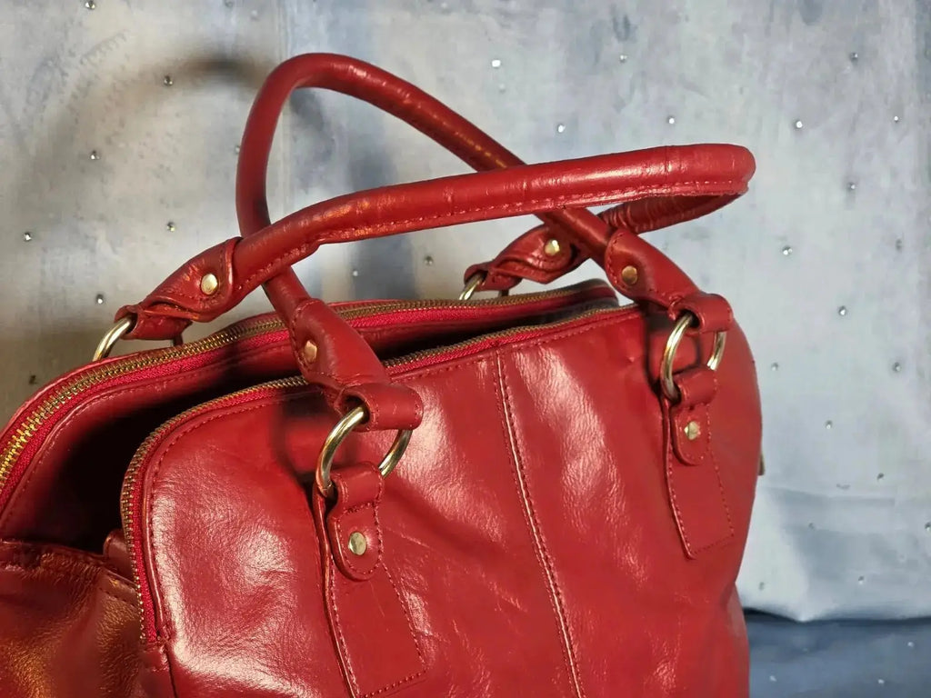Duża Torebka CLARKS do Ręki – Skóra Naturalna | Stan Idealny po Profesjonalnej Renowacji Koloru - karenlike.com