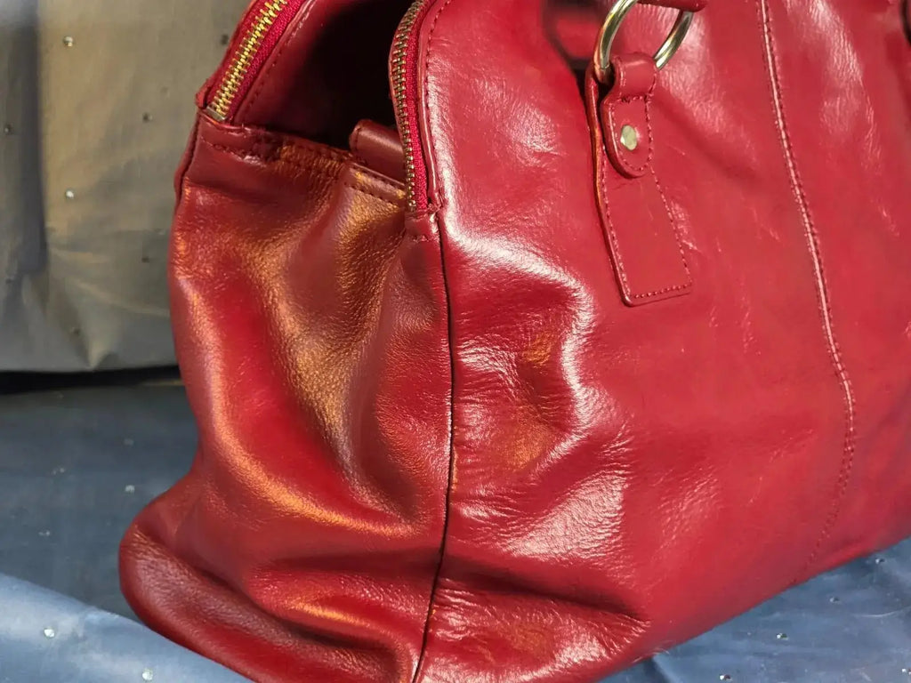 Duża Torebka CLARKS do Ręki – Skóra Naturalna | Stan Idealny po Profesjonalnej Renowacji Koloru - karenlike.com