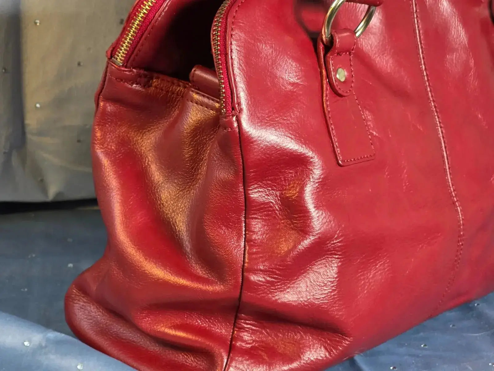 Duża Torebka CLARKS do Ręki – Skóra Naturalna | Stan Idealny po Profesjonalnej Renowacji Koloru - karenlike.com