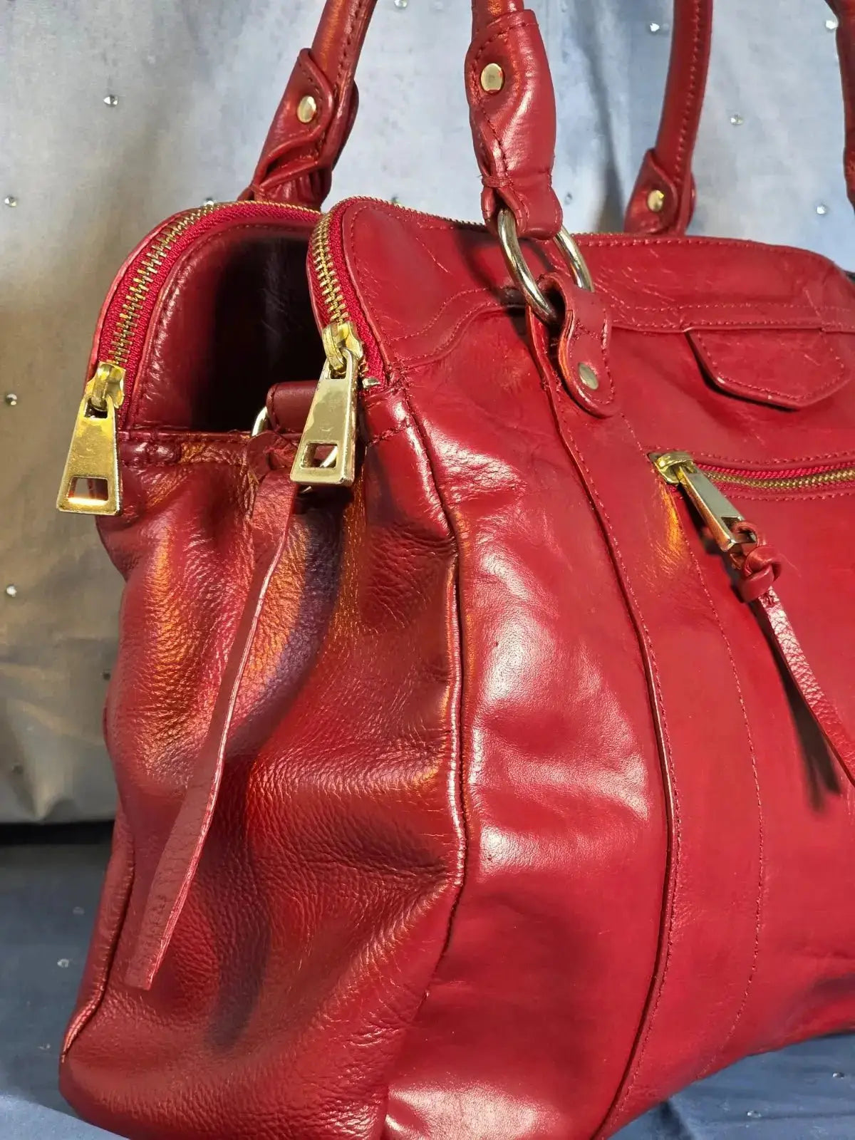 Duża Torebka CLARKS do Ręki – Skóra Naturalna | Stan Idealny po Profesjonalnej Renowacji Koloru - karenlike.com