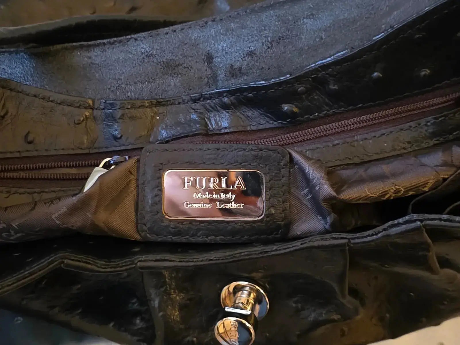 Duża Torebka FURLA do Ręki – Skóra Naturalna | Idealny Stan po Profesjonalnej Renowacji Koloru - karenlike.com