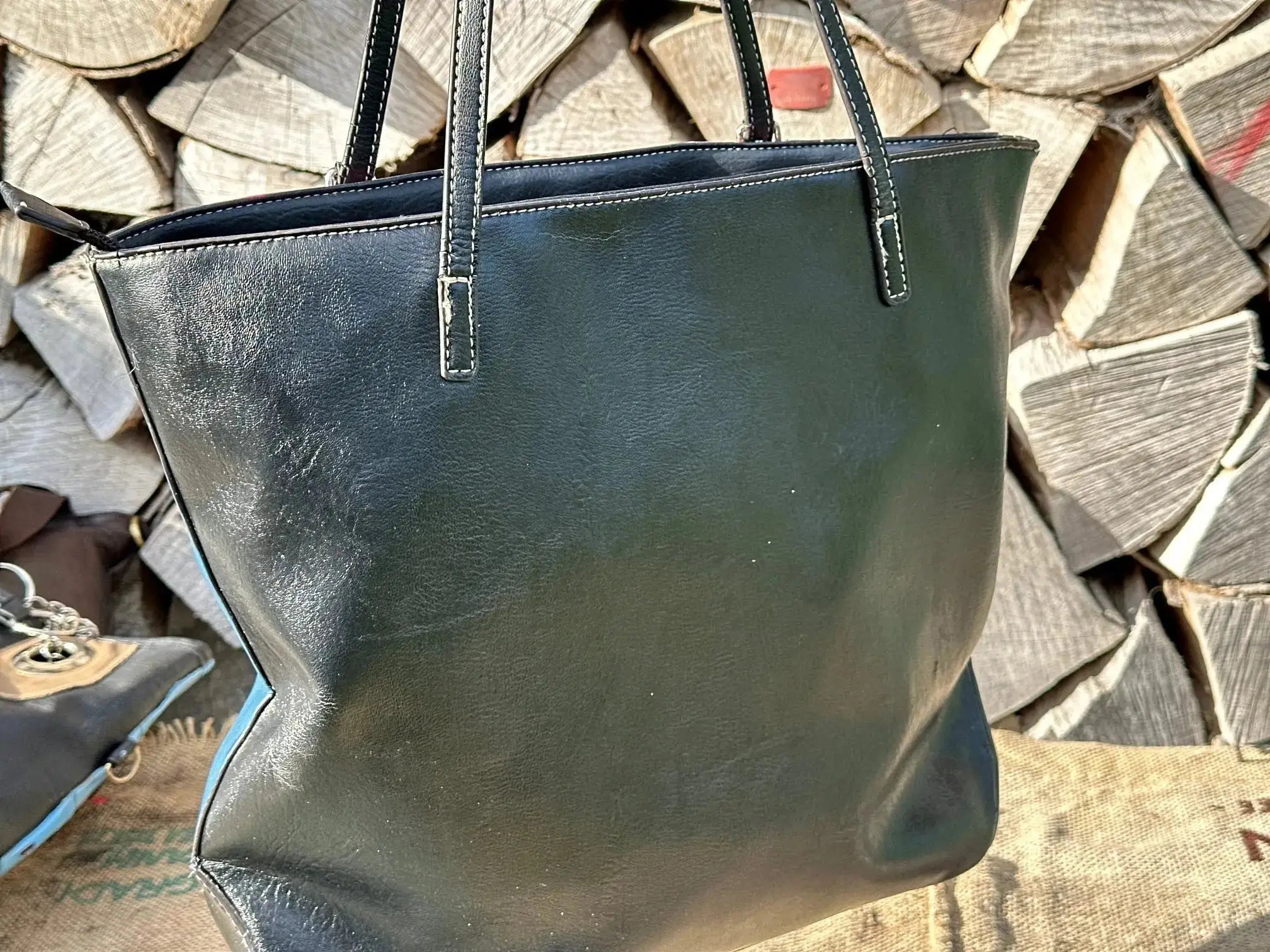 Duża torebka ręcznie malowana Hand Made - karenlike.com