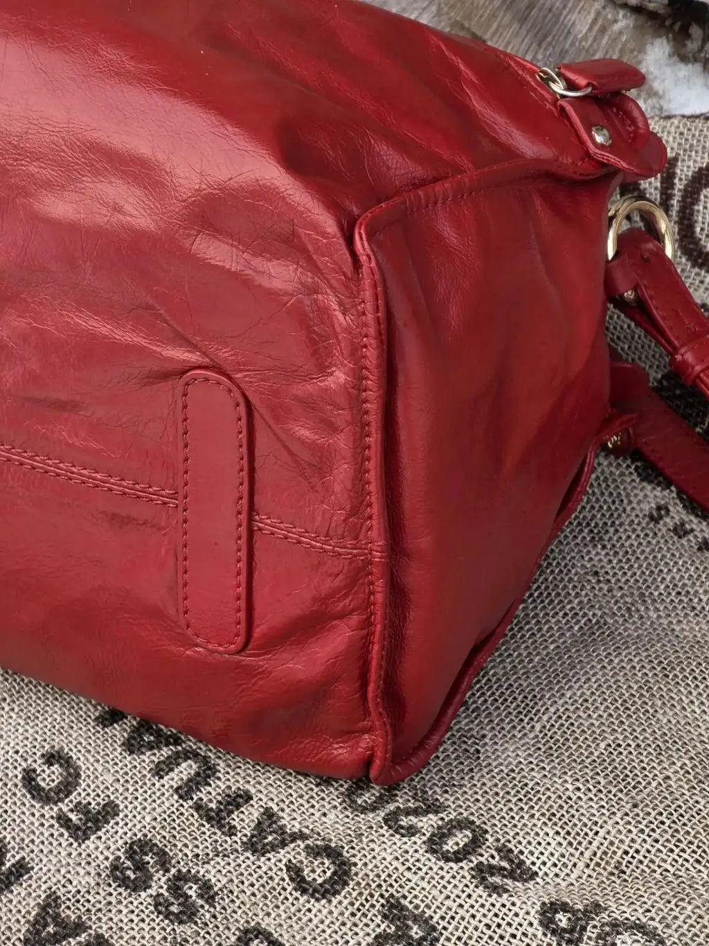 Duża Torebka Roberto Cavalli – 100% Skóra Naturalna | Po Profesjonalnej Renowacji Koloru | Idealny Stan - karenlike.com