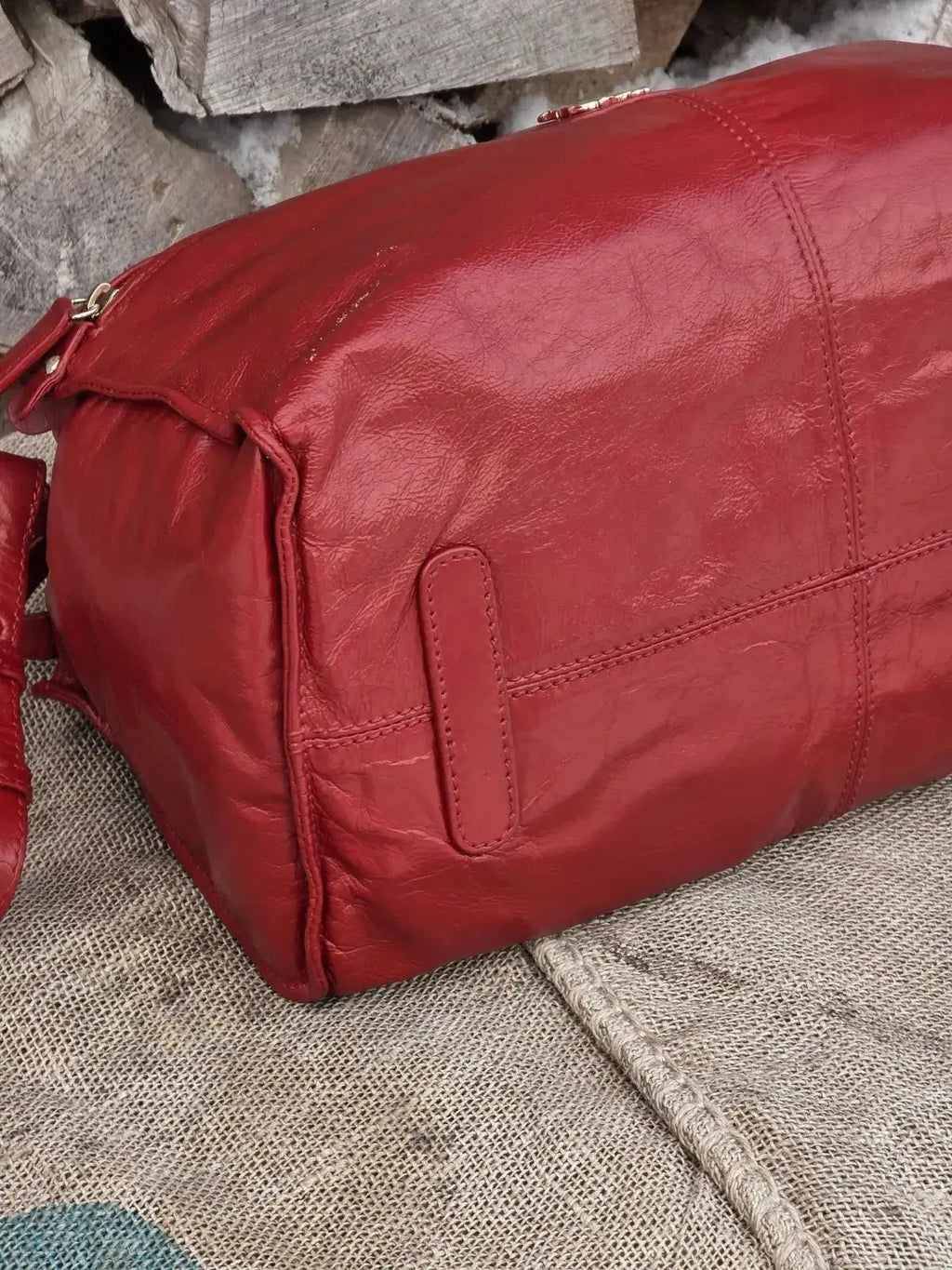 Duża Torebka Roberto Cavalli – 100% Skóra Naturalna | Po Profesjonalnej Renowacji Koloru | Idealny Stan - karenlike.com