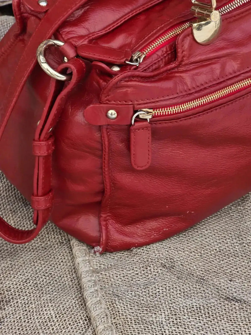 Duża Torebka Roberto Cavalli – 100% Skóra Naturalna | Po Profesjonalnej Renowacji Koloru | Idealny Stan - karenlike.com