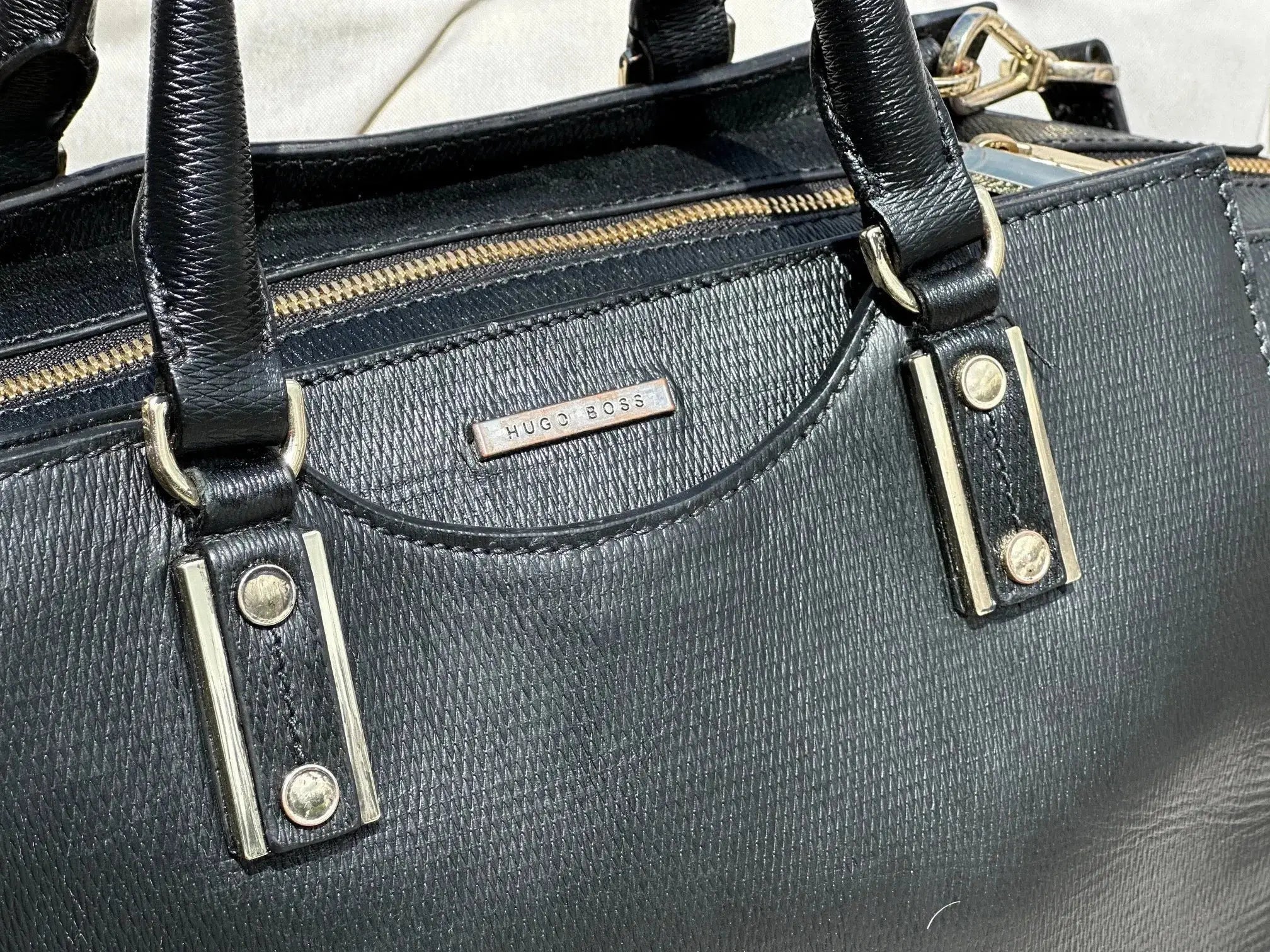 Duża Torebka Szoperka Hugo Boss Stan Idealny Po Renowacji Koloru - karenlike.com