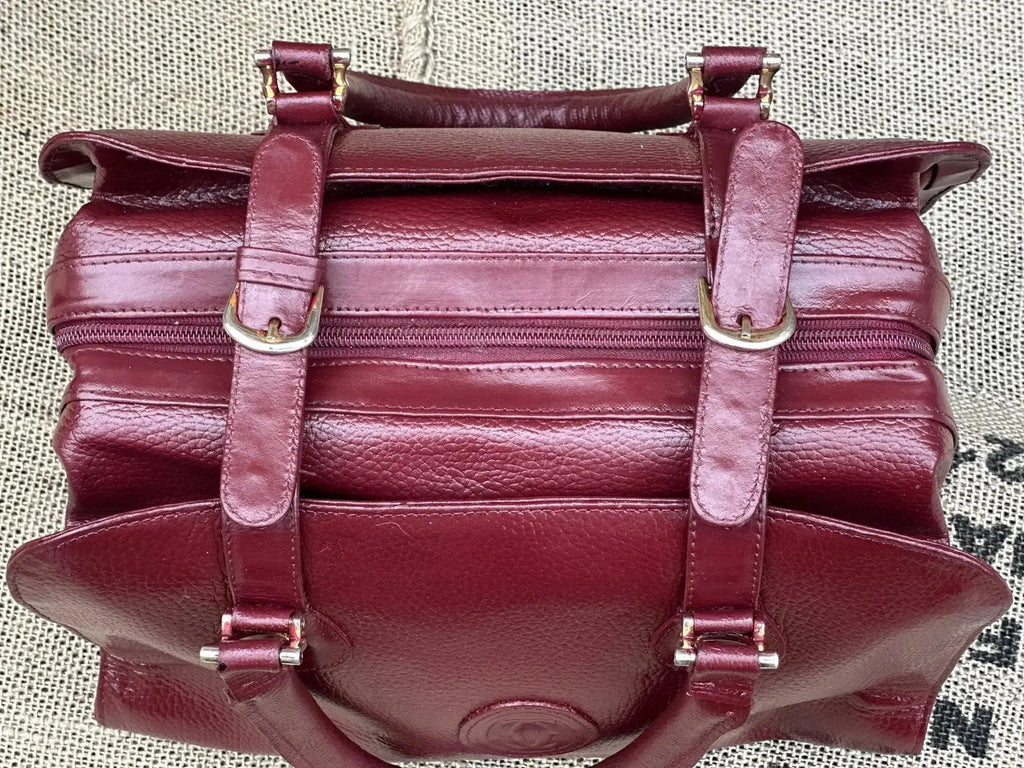 Duża torebka vintage Cartier – stan idealny | 100% skóra naturalna | Autentyczna - karenlike.com