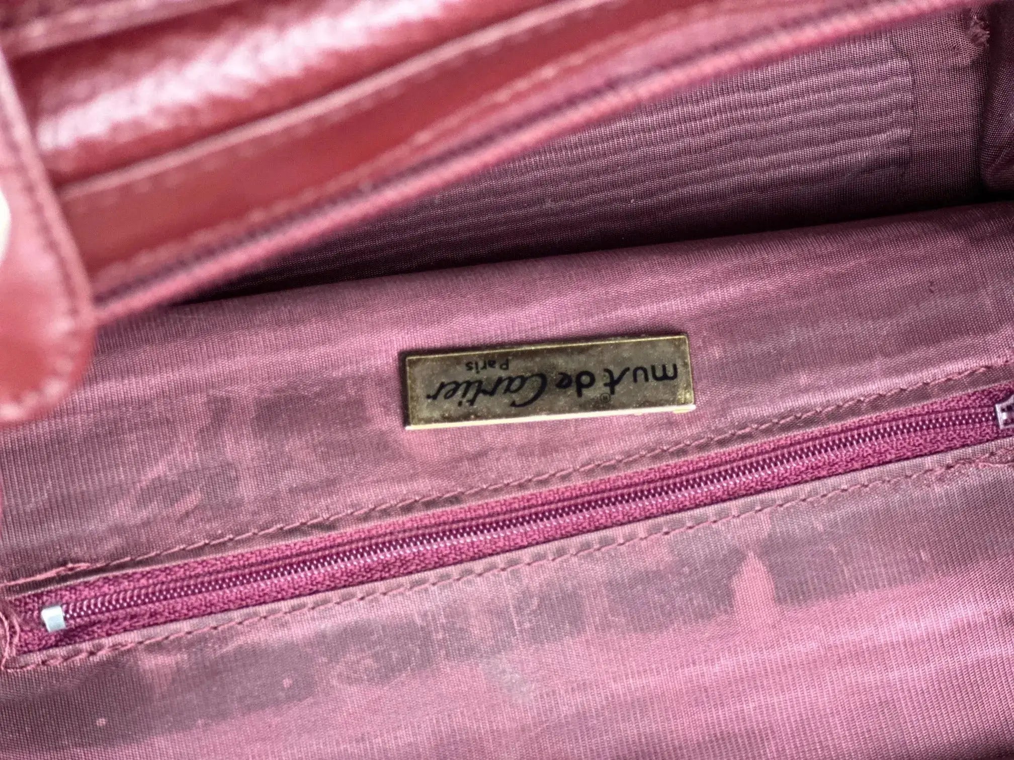 Duża torebka vintage Cartier – stan idealny | 100% skóra naturalna | Autentyczna - karenlike.com