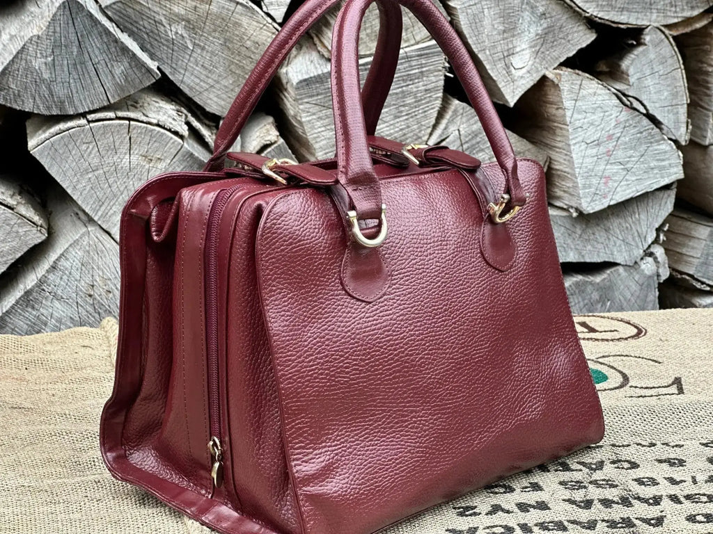 Duża torebka vintage Cartier – stan idealny | 100% skóra naturalna | Autentyczna - karenlike.com