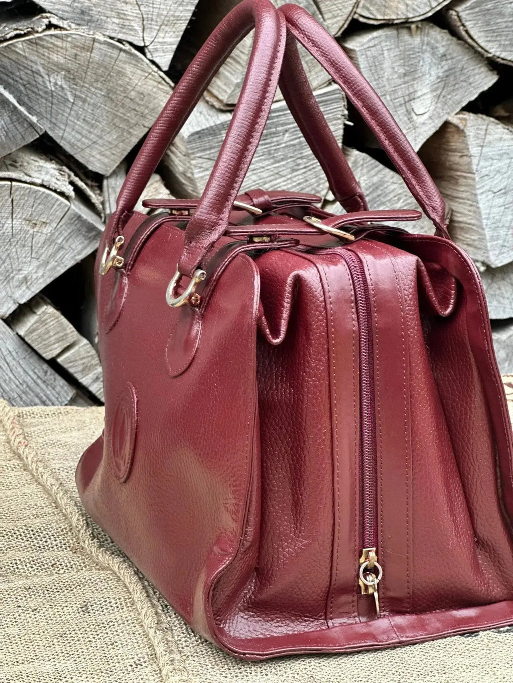 Duża torebka vintage Cartier – stan idealny | 100% skóra naturalna | Autentyczna - karenlike.com